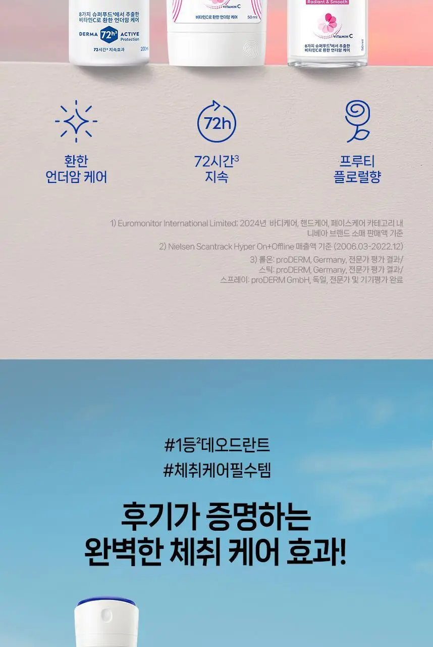 [15년연속1위] 니베아 데오드란트 스틱 50ml 4종 골라담기 상세페이지 12